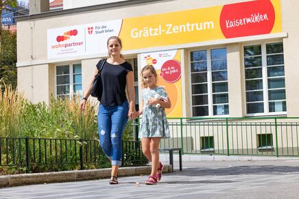 Grätzl-Zentrum von außen 
